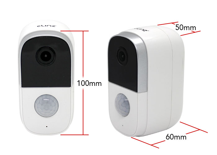 1080 Wireless CCTV Camera Dimensions