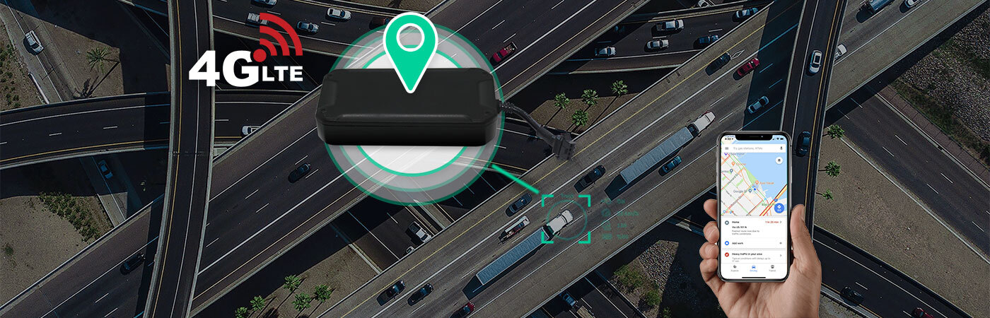 Elinz 4G 3G GPS Tracker Real Live Tracking Device Security Vehicle Car  12V-36V with ALDI Sim Card