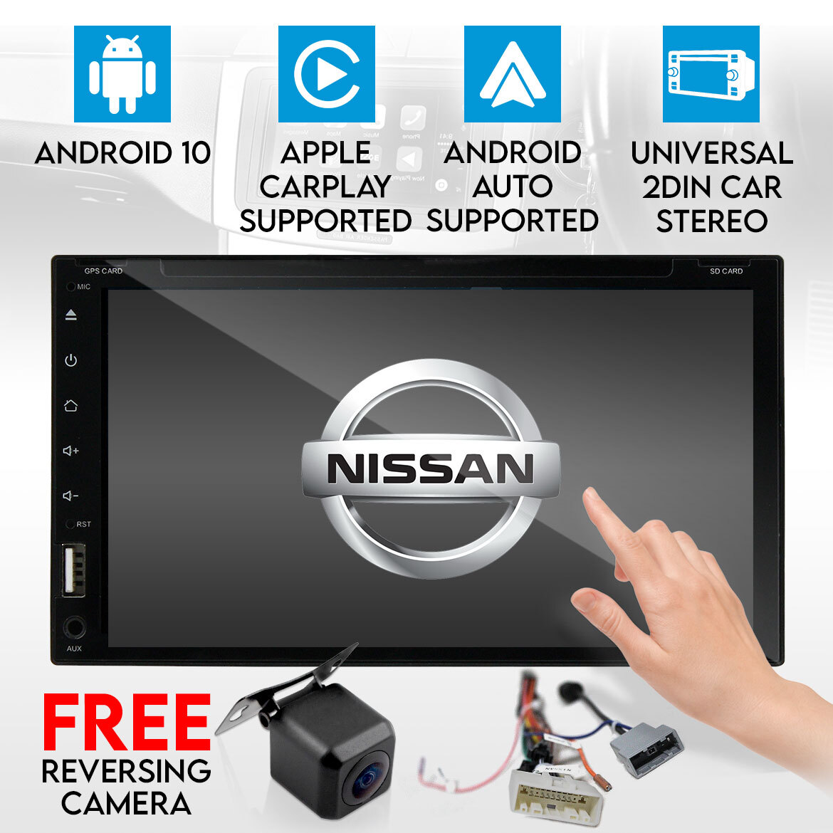 Nissan Double Din Octa Core Android 7