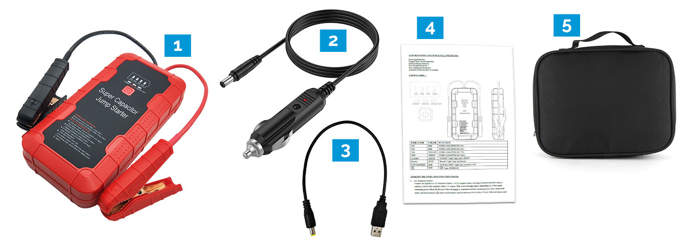 800A Jump Starter 12V