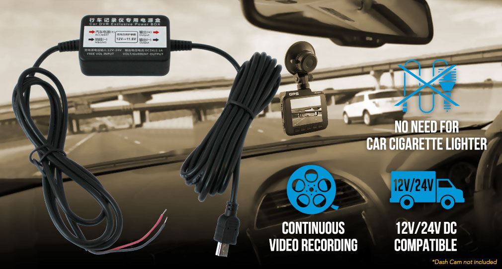 Benefits of Installing a Dash Cam Power Cable