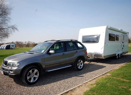 Caravan reversing camera