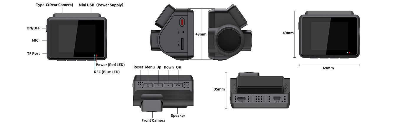 Dash Cam Labels