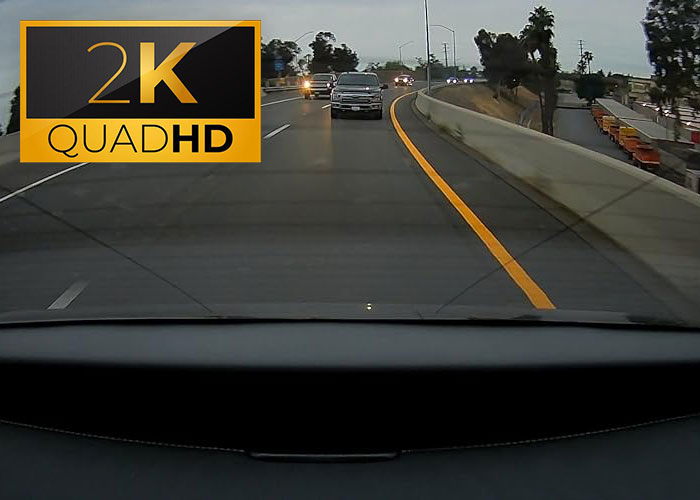 2K 1440P QHD Rear Camera