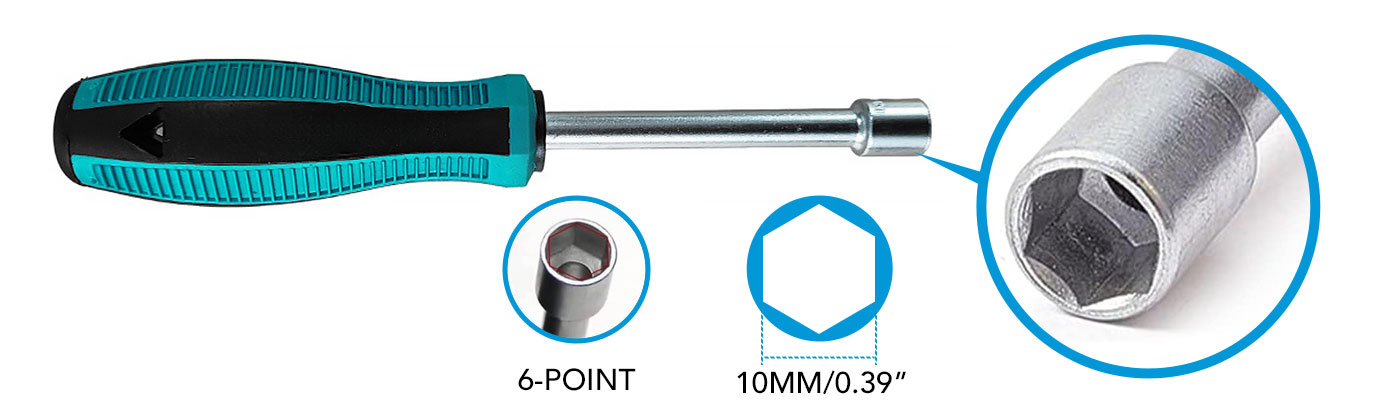 10mm Socket Wrench Screwdriver