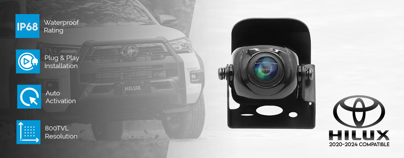 Toyota Hilux 2020-2024 Elinz Reverse Camera Kit