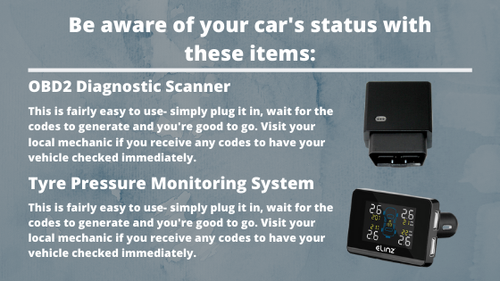 obd2 and tpms essentials graphic