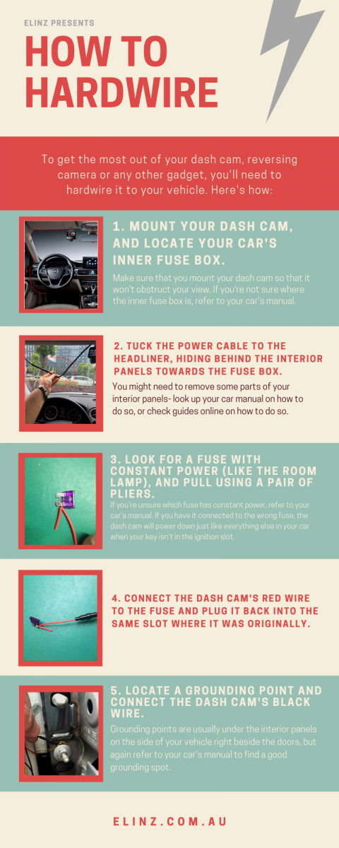 Infographic] Should You Hard Wire Your Dash Cam?