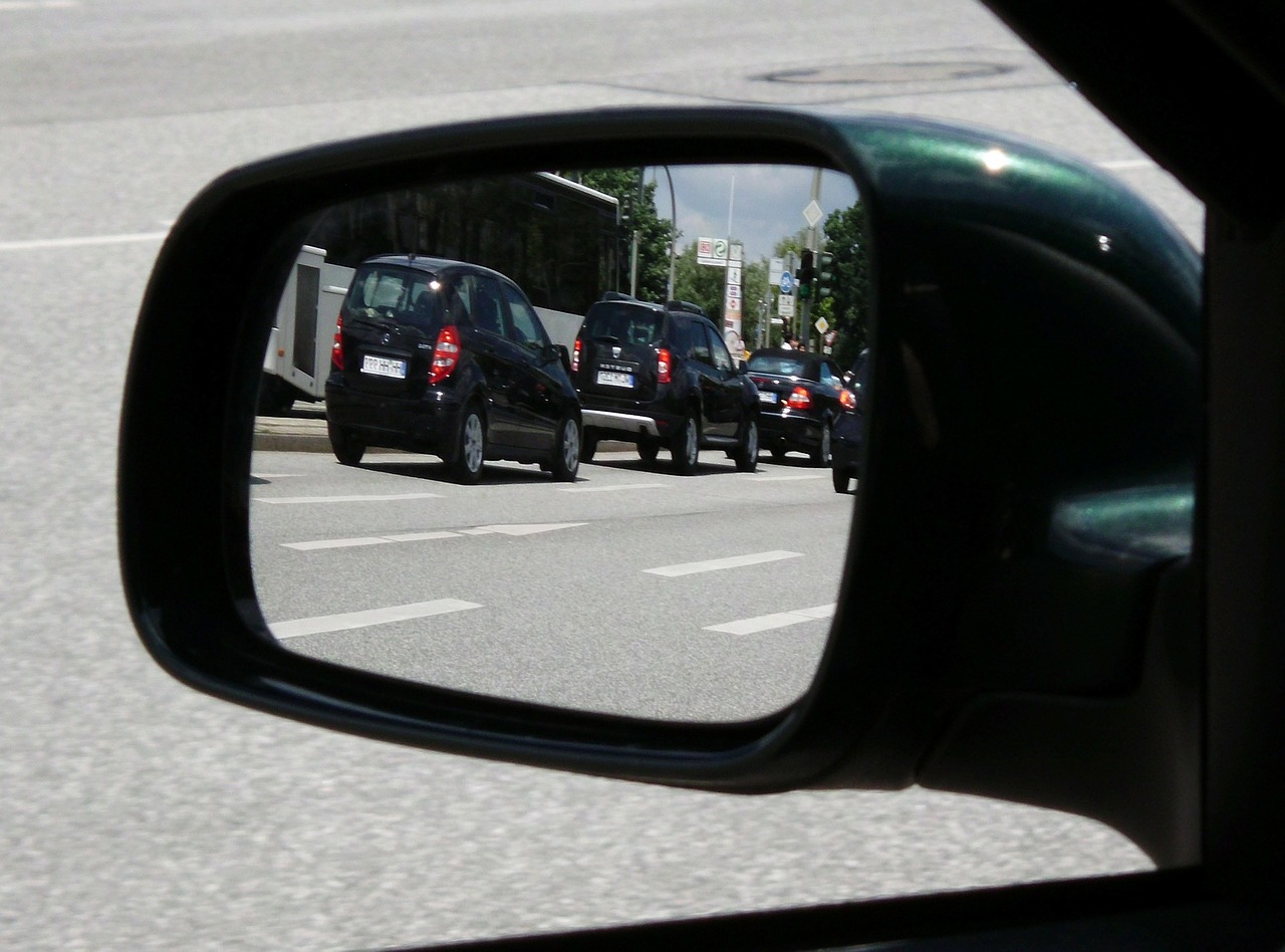 car rear view