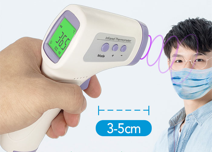 forehead thermometer distance