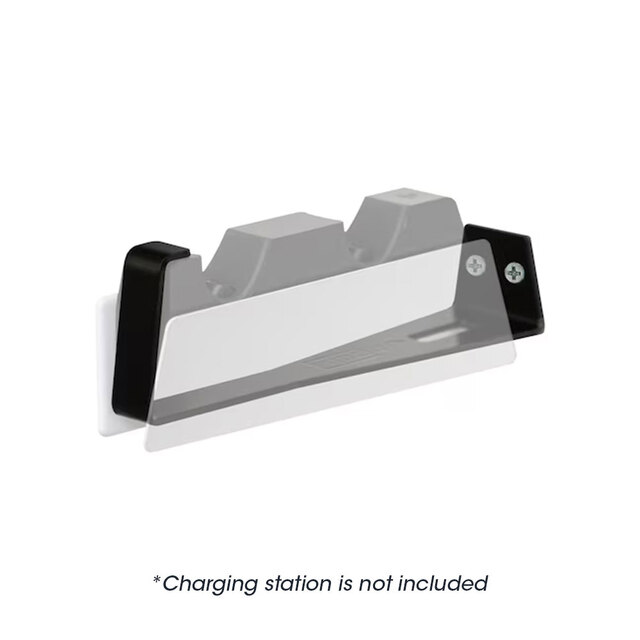 HIDEit PS5 DualSense Charging Station Wall Mount (Black)