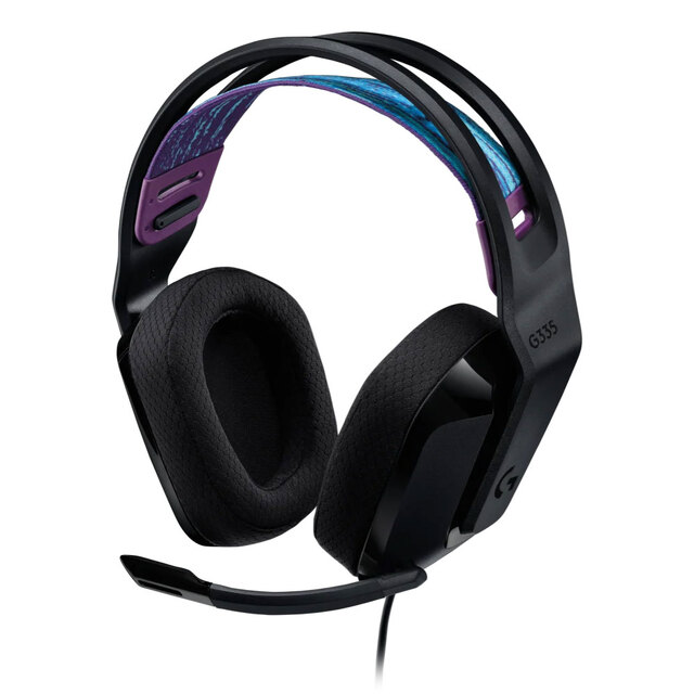 Logitech G335 Wired Gaming Headset (Black)