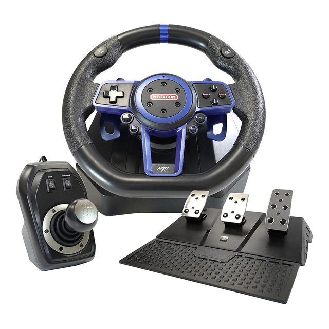 MEGAMAX WHEEL M111 Racing Steering Wheel 270/900 Degrees