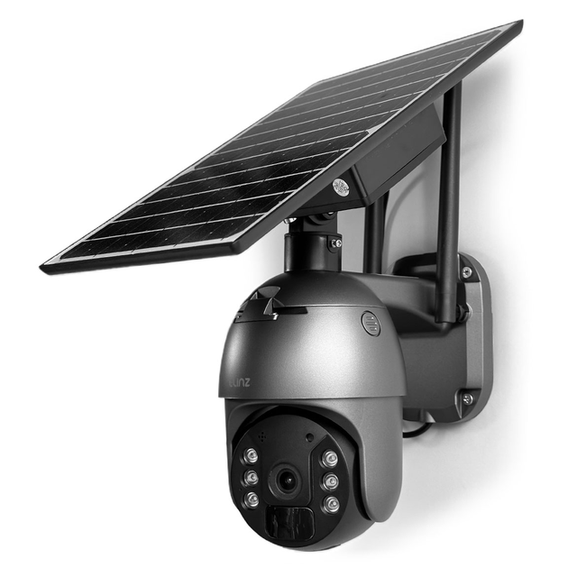 Elinz 4G Solar Wireless Security Camera - Black