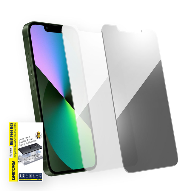 Gamory Screen Protector for iPhone 13 Tempered Glass HD Clear or Privacy Screen