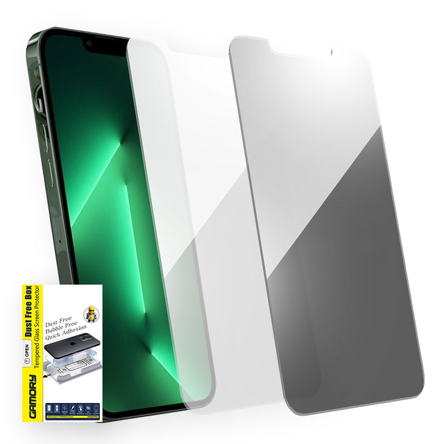 Gamory Screen Protector for iPhone 13 Pro Max Tempered Glass HD Clear or Privacy Screen