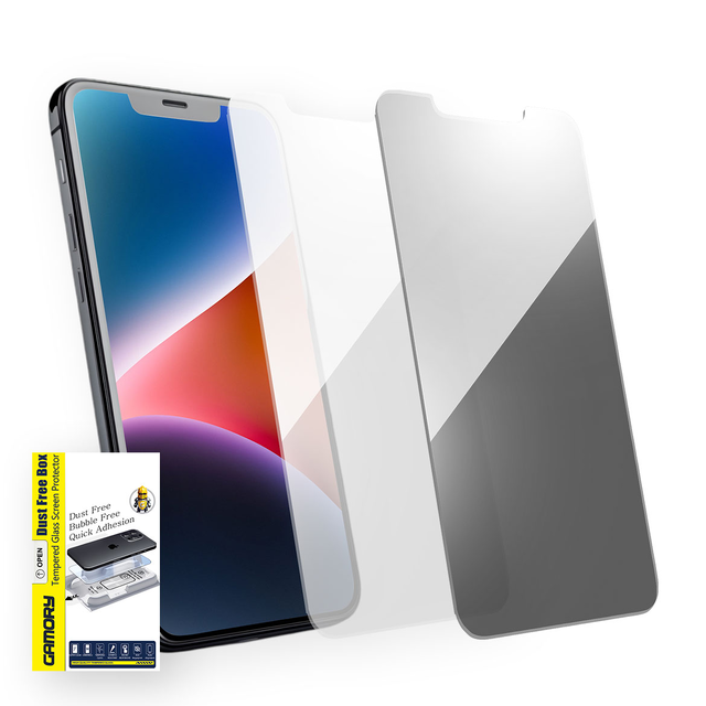 Gamory Screen Protector for iPhone 14 Tempered Glass HD Clear or Privacy Screen